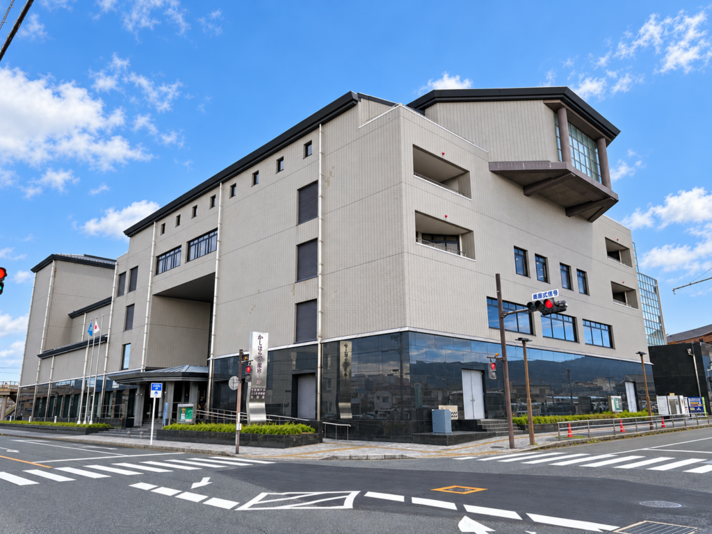 かしはら万葉ホールの外観